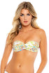 Luli Fama Secret Garden Underwire Push Up Bandeau Top