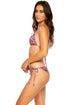 Luli Fama Sexy Señorita Wavy Ruched Back Tie Side Bottom