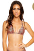 Luli Fama Glam Lovin Triangle Halter Top