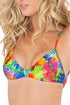 Luli Fama Mundo De Colores Tassel Back Bra Top