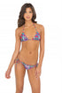 Luli Fama Besos De Sal Wavey Ruched Back Brazilian Tie Side Bottom