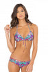 Luli Fama Besos De Sal Molded Push Up Bandeau Halter