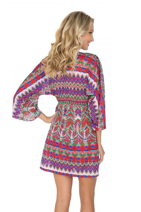 Luli Fama Besos De Sal Long Sleeve Tunic