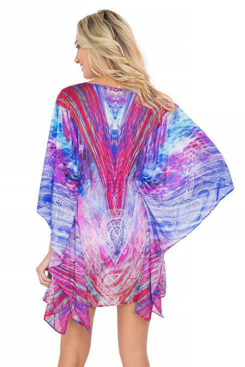 Luli Fama Amanecer Caftan Dress