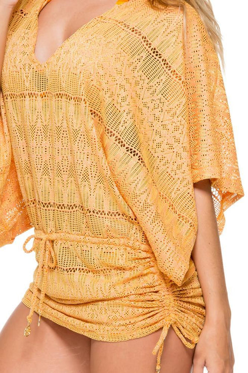 Luli Fama Obsession Cabana V-Neck Dress