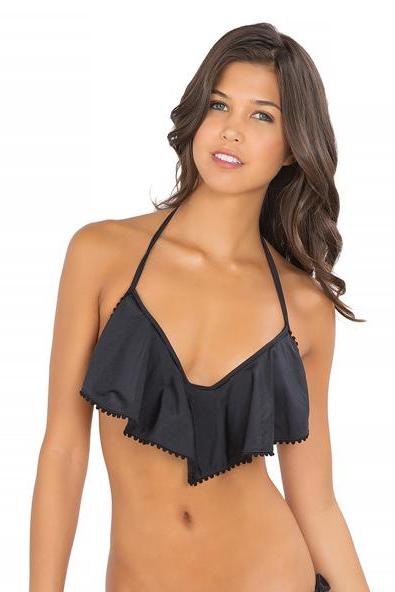 Luli Fama Wild Card Cascade Push Up Underwire Top