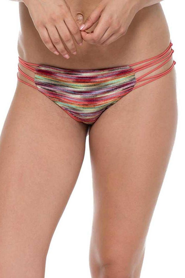 Luli Fama Cha-cha-cha Caribe Reversible Strappy Moderate Bottom