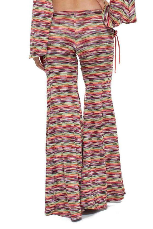 Luli Fama Cha-cha-cha Cha Cha Lace Flare Pants