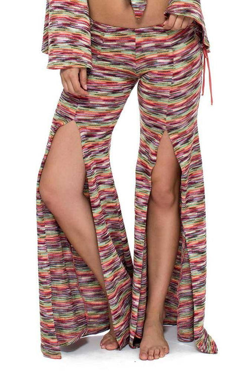 Luli Fama Cha-cha-cha Cha Cha Lace Flare Pants