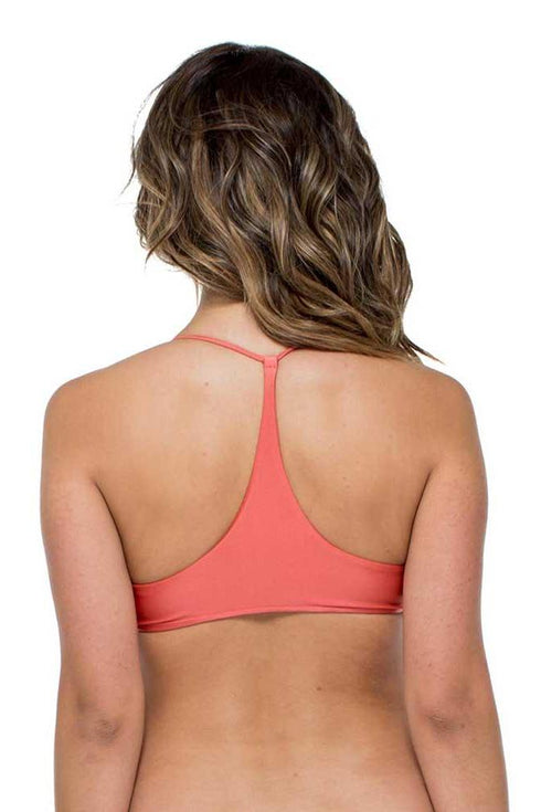 Luli Fama Cha-cha-cha Rosita T-back Halter Top