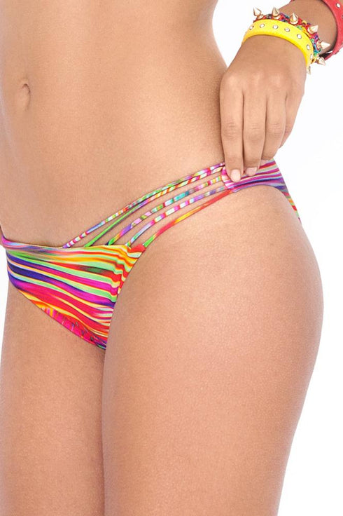 Luli Fama Dreamin Strappy Front Side Moderate Bottom