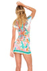 Luli Fama Boho Chic Short Sleeve Body-Con Dress