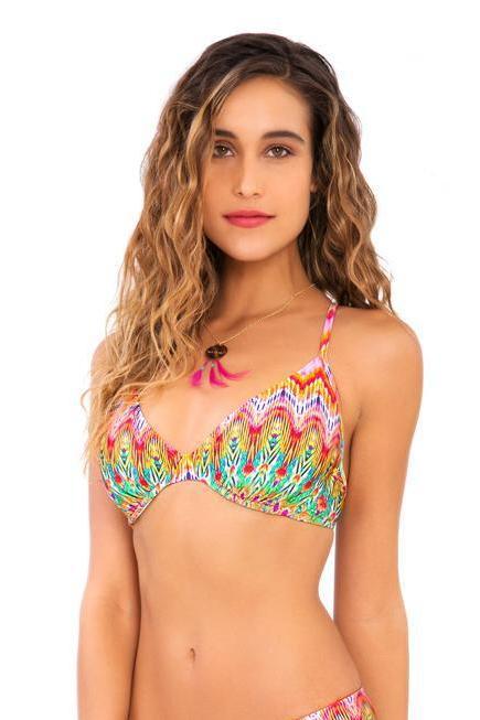 Luli Fama Sunkissed Laughter Underwire Adjustable Top