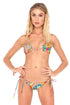 Luli Fama Chasing Waterfalls Crystallized Wavey Triangle Top