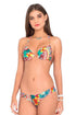 Luli Fama Chasing Waterfalls Seamless Plunge Underwire Push Up Top
