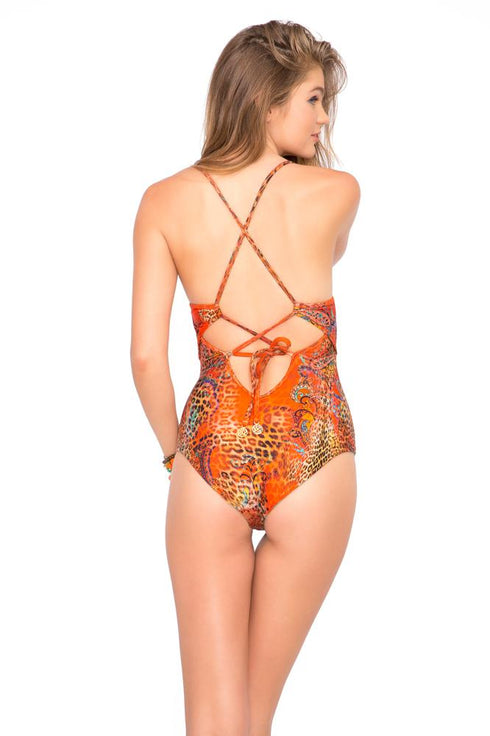 Luli Fama Wanderlust Chic Underwire One Piece