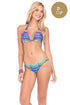 Luli Fama Tribal Beach Full Ruched Back Bottom