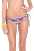 Luli Fama Tribal Beach Seamless Brazilian Ruched Back Bottom
