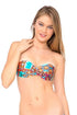 Luli Fama Wild & Free Underwire Push Up Bandeau Top