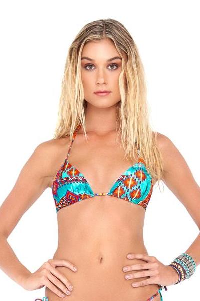 Luli Fama Wild & Free Triangle Top