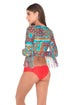 Luli Fama Wild & Free Long Sleeve Crop Top