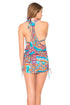 Luli Fama Wild & Free T-Back Mini Dress