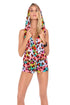 Luli Fama Salty Skin Hoodie Romper
