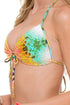 Luli Fama Sol Multicolor Crys.Molded Push Up Band. Halter