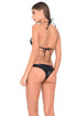 Luli Fama Thunderball Mesh Outline Triangle Top