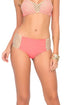 Luli Fama Starfish Wishes Gold Net Sides High Waist Bottom