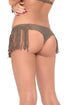 Luli Fama Heart Of A Hippie Weave Fringed Skimpy Bottom
