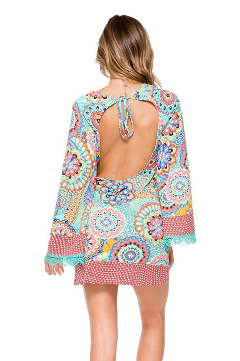 Luli Fama Mariposita Caribeña Boheme Tunic