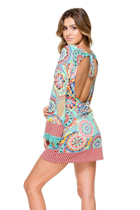Luli Fama Mariposita Caribeña Boheme Tunic