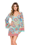 Luli Fama Mariposita Caribeña Boheme Tunic