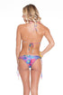 Luli Fama Sunburst Wavey Ruched Back Braz T/S