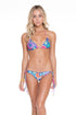 Luli Fama Sunburst Wavey Ruched Back Braz T/S