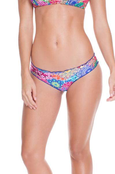 Luli Fama Sunburst Full Ruched Back Bttom