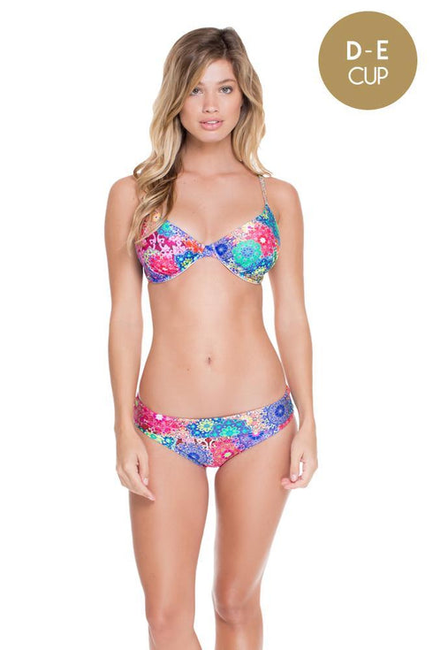 Luli Fama Sunburst Fold Overa Seamless Full Bttom