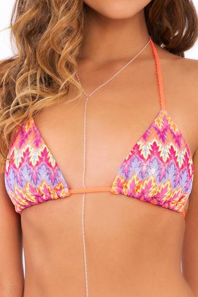 Luli Fama Song Of The Sea Braided Triangle Top