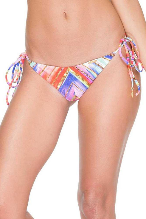 Luli Fama Bellamar Ruched Back Brazilian Tieside