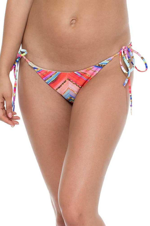 Luli Fama Bellamar Ruched Back Full Tie Side