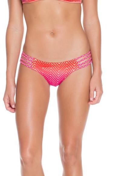 Luli Fama Sunset Angel Braided Lo Rise Hipster Bottom