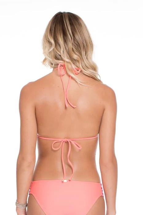 Luli Fama Sunset Angel Molded Push Up Bandeau Halter