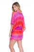 Luli Fama Sunset Angel Cabana V-Neck Dress