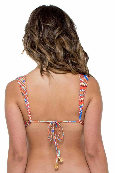 Luli Fama Mandinga BEATRIZ REVERSIBLE BRALETTE TOP