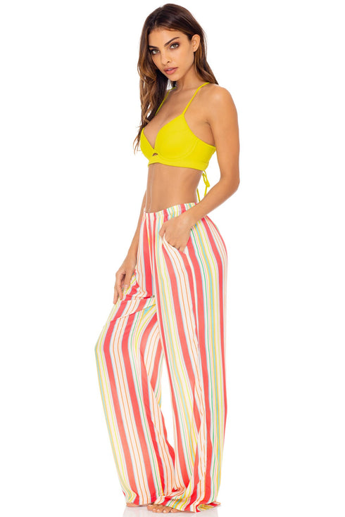 Luli Fama Playtime FLARE BOTTOM PANTS