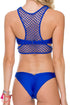 Luli Fama Sailor's Kiss Strappy Brazilian Ruched Back Bottom