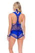 Luli Fama Sailor's Kiss T-back Romper