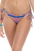 Luli Fama Candela Stitched Ruched Brazilian Tie Side Bottom