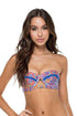 Luli Fama Candela Stitched Underwire Bandeau Top